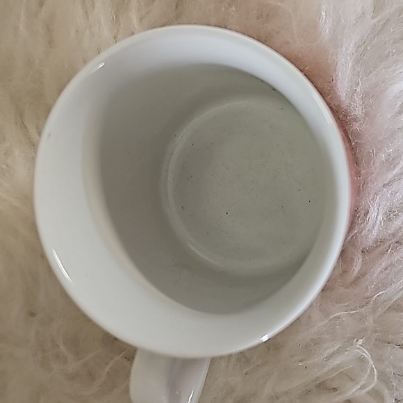 Vintage Garfield mug They call me Lightning Lips heart shaped handle Kissing Hug - Picture 5 of 9